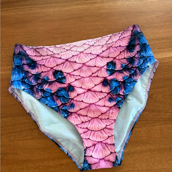Pink and Blue Mertailor Mermaid Bikini Set - Picture 5 of 9